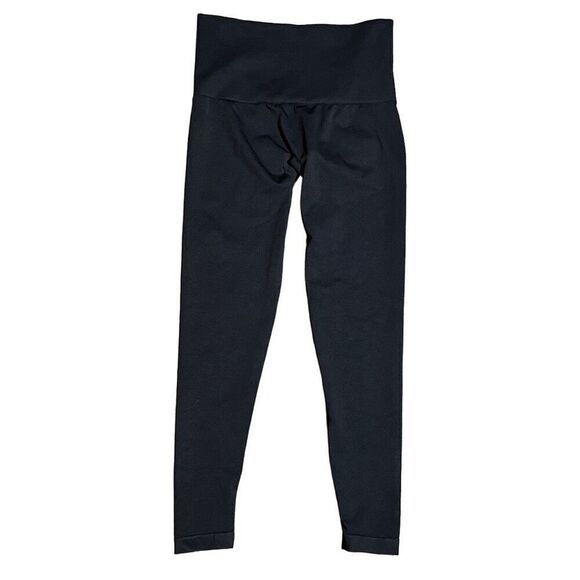 Assets by Spanx Women's Black Seamless Leggings Size Large - Picture 1 of 6